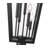 Gannon 5 Light Outdoor Post Mounted Fixture in Black-100157036