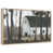 Floating Frame Natural Wood