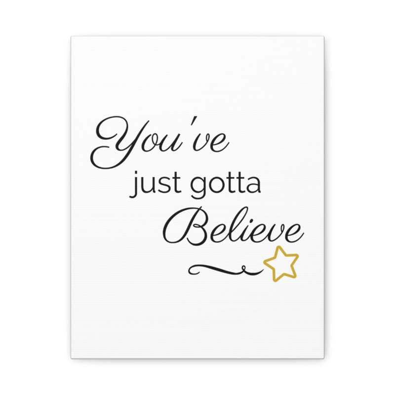 Wrapped Canvas Textual Art, 16" H x 12" W x 1.25" D