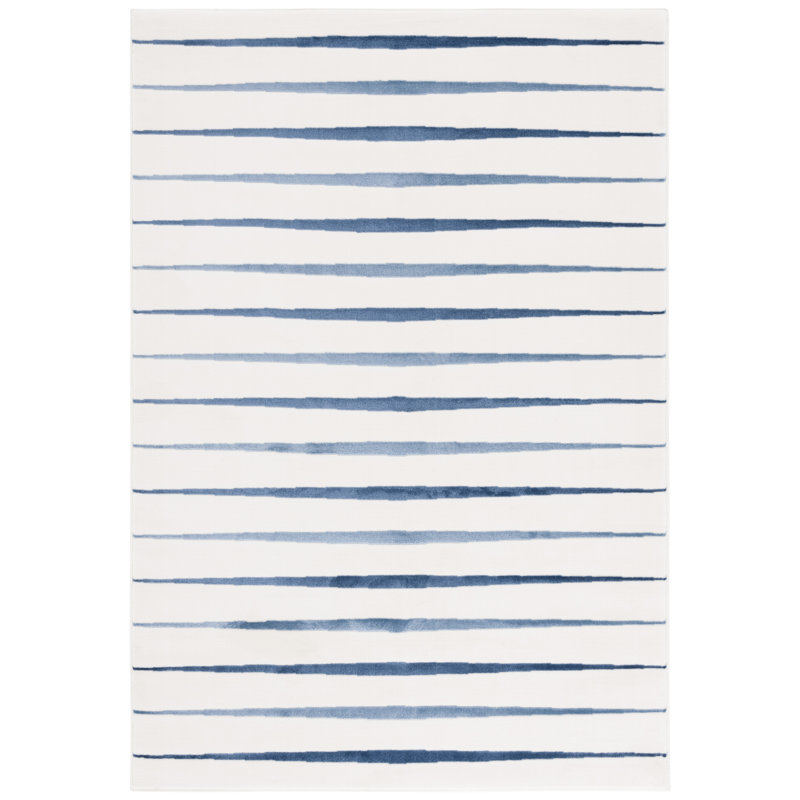 Eile Performance Striped Rug, Rectangle 4' x 6'