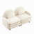 Ourson blanc et beige