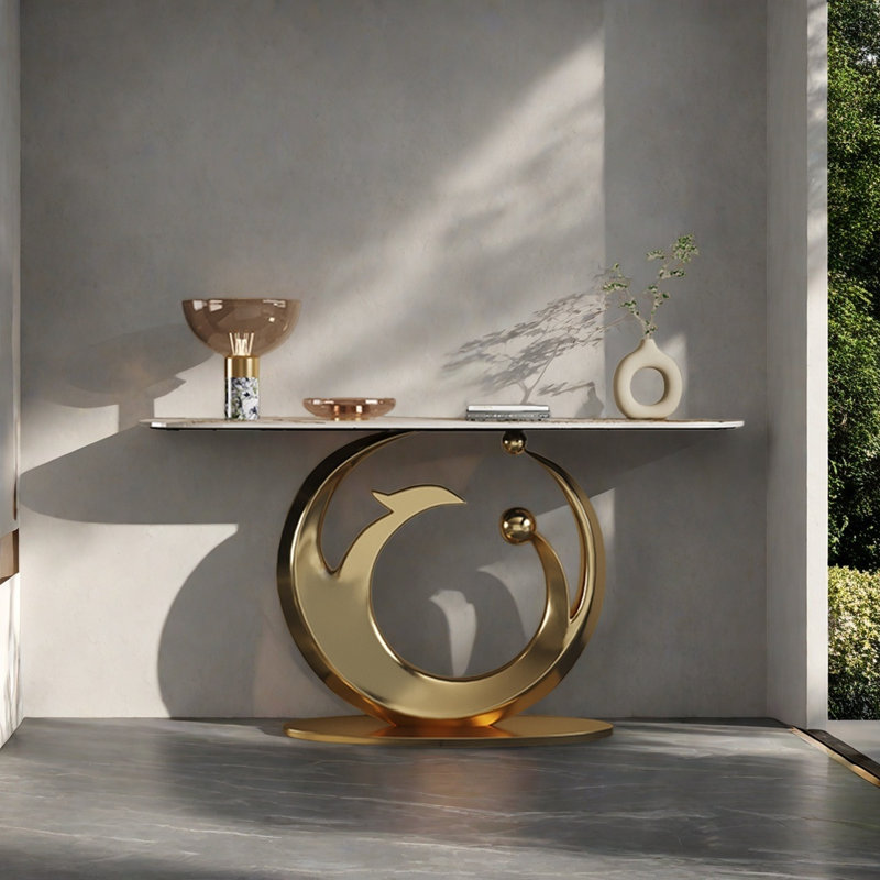 Console Modern Luxury Art Design, H 33,46 po x l 59,06 po x P 13,78 po