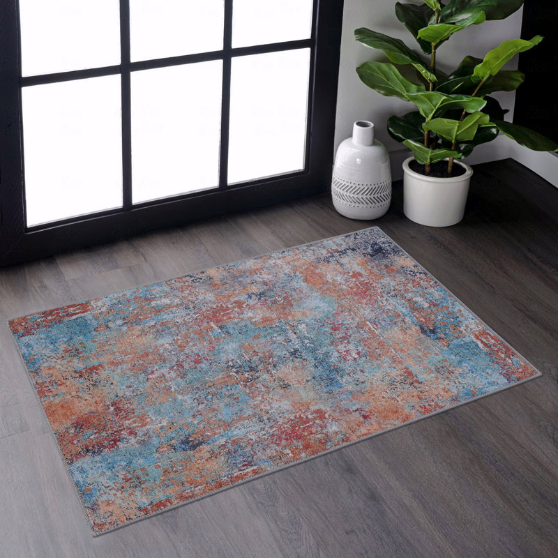 Doormat Area Rug  - Multi Washable Function Rug 2' X 3'  (Multi, 2' X 3'), Rectangle 3' x 2'