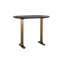 Bar Table Oval Solid Wood Dining Table