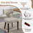 Rectangular Wooden Dining Set with Upholstery Dining Chair-240355197-240355171-240355168
