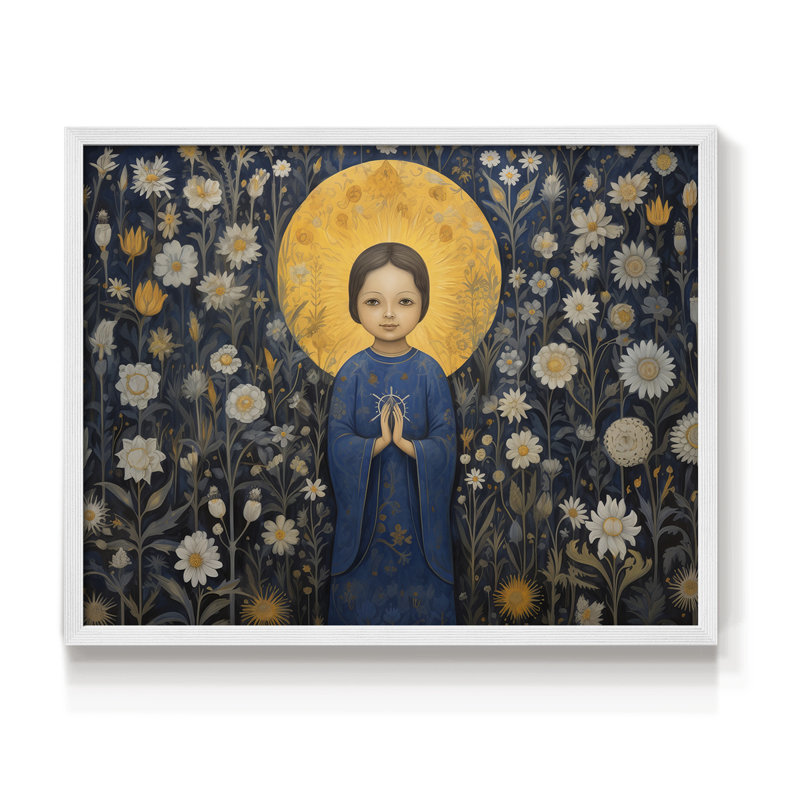 Chirstmas Art-CDI -Framed Print - Restickable, H 22 po x l 28 po, Blanc