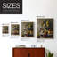 Reproduction encadrée FLORAL Series DCCxxxi - bois massif-849034000-849034021