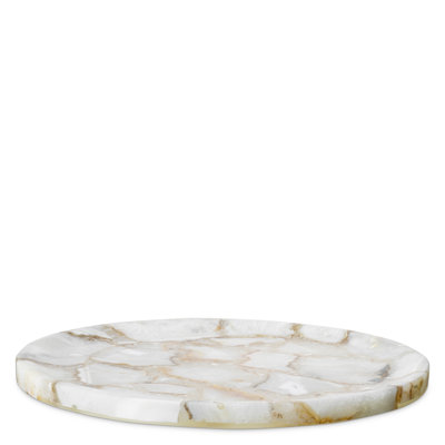 Sonora Faux Marble Decorative Tray