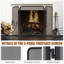 Naxhi Metal Fireplace Screen