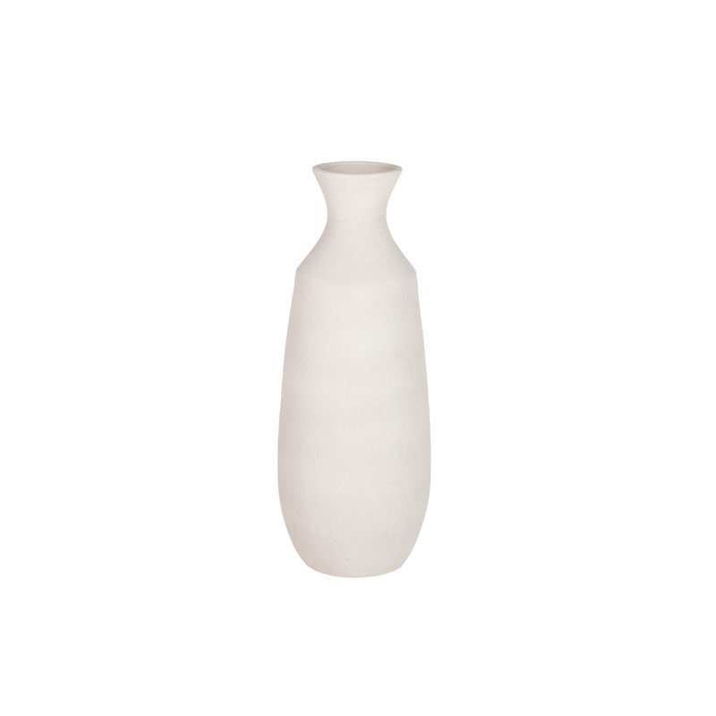 Ceramic / Porcelain Table Vase, Grey, 60cm H x 25cm W x 25cm D