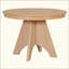 Table de salle à manger extensible vintage pour 4-6, table de cuisine rustique de 42 à 58 pouces avec finition patinée et pieds croisés robustes-644858381
