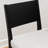 Aniek 3PC Upholstered Counter Set Black