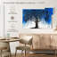 Arbre bleu au clair de lune-785470809-785470811