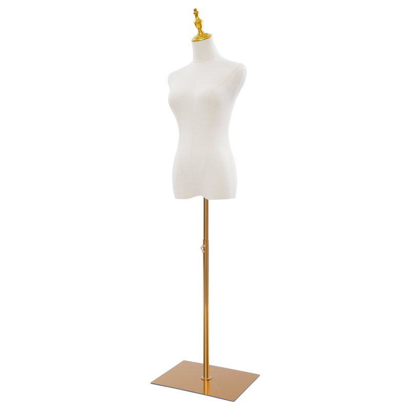 Portemanteau autoportant pour femme, Doré