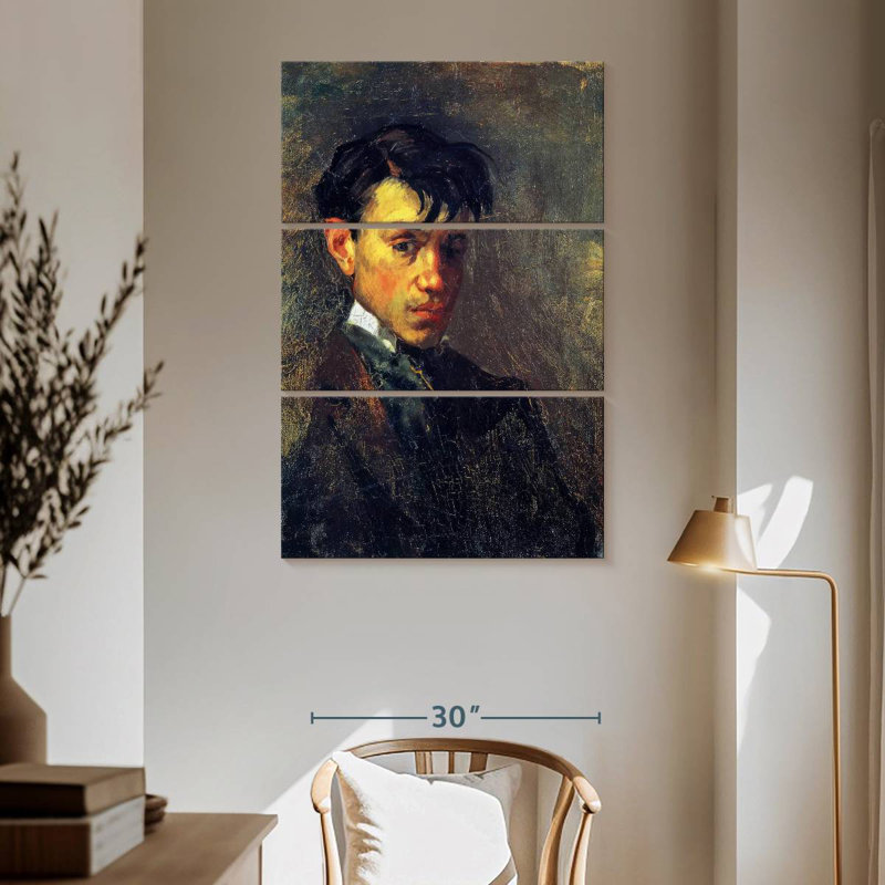 Leisha Self-Portrait 1896, 65" H x 42" W