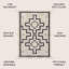 Tapis ivoire / gris foncé Edmonia-1263930689