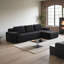 Canapé-lit modulaire convertible en L-2114064405