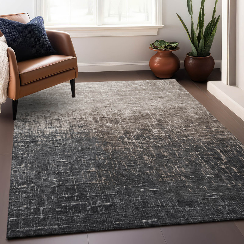 Tapis d'intérieur / extérieur brun Sorella , 8 pi x 10 pi