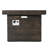 Square Fire Pit 40,000 32'' Brown - Create Summer Happiness