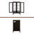 Curio Cabinet With Tempered Glass Doors, LED Light, Mirrored Back Panel & Adjustable Shelves – Display Storage For Home & Office-1993718