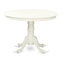 L'ensemble de table de salle à manger 5 pièces contient une table de cuisine moderne et 4 chaises modernes en tissu de polyester vert saule, blanc lin-319699825-319699827
