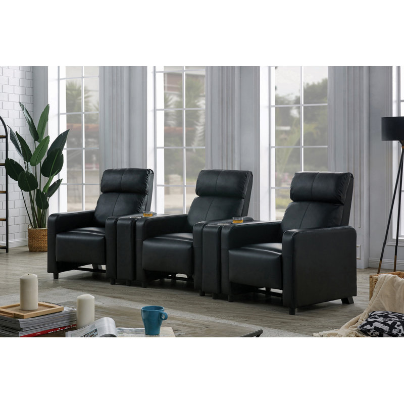 Sebrenia End Table with Cupholder in Black