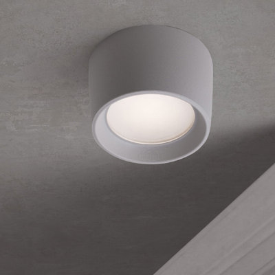 1 - Bulb Outdoor Flush Mount