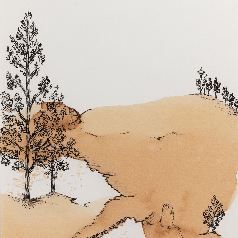 Into The Woods II Painting by Santhosh CH, 60" H x 40" W x 2.5" D