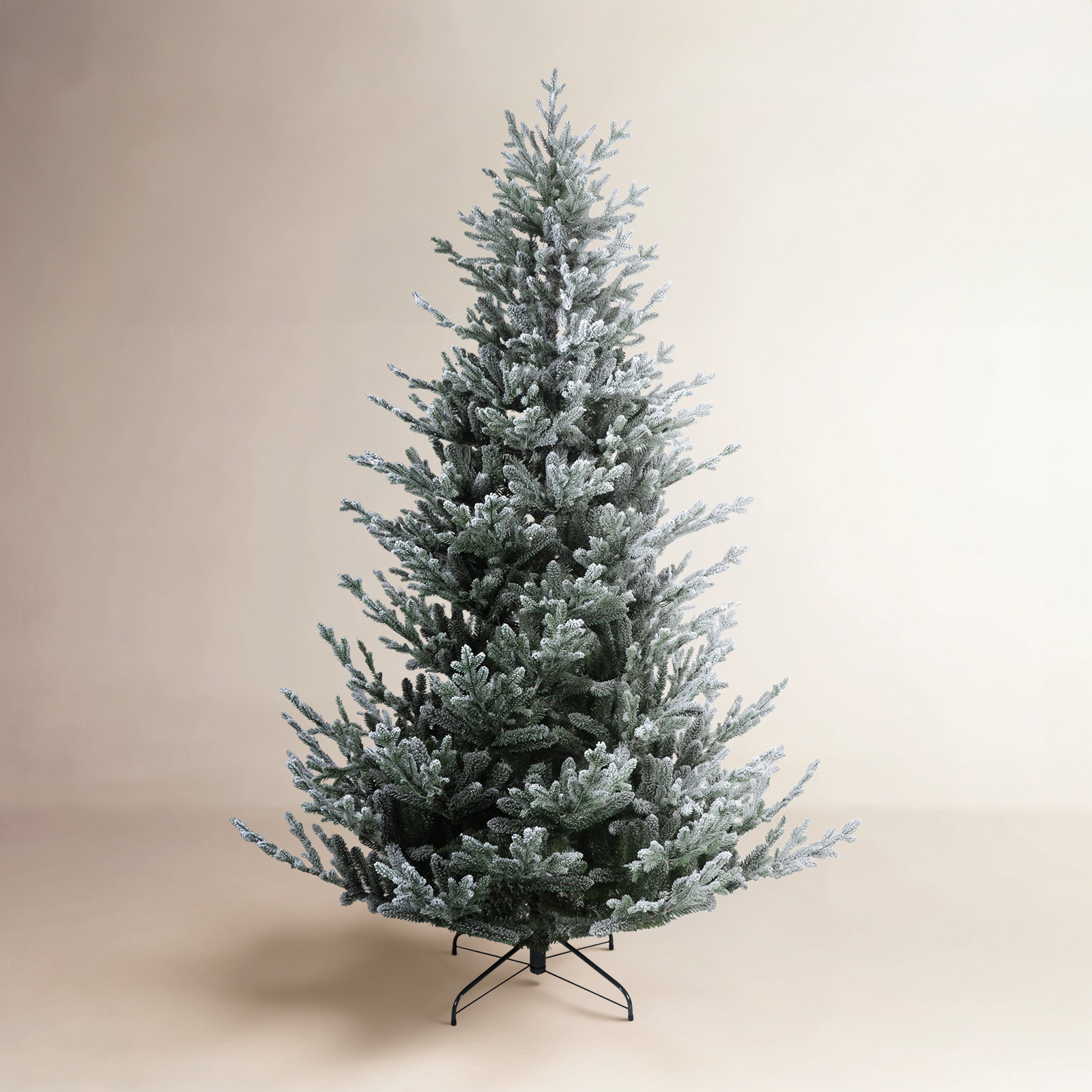 Frosted Fir Christmas Tree, 7.5' H