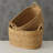 Hand Woven Wicker Laundry Basket with Handles