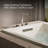 Underscore Rectangle 66'' x 36'' Drop In Whirlpool Acrylic Bathtub with Heater-51704358
