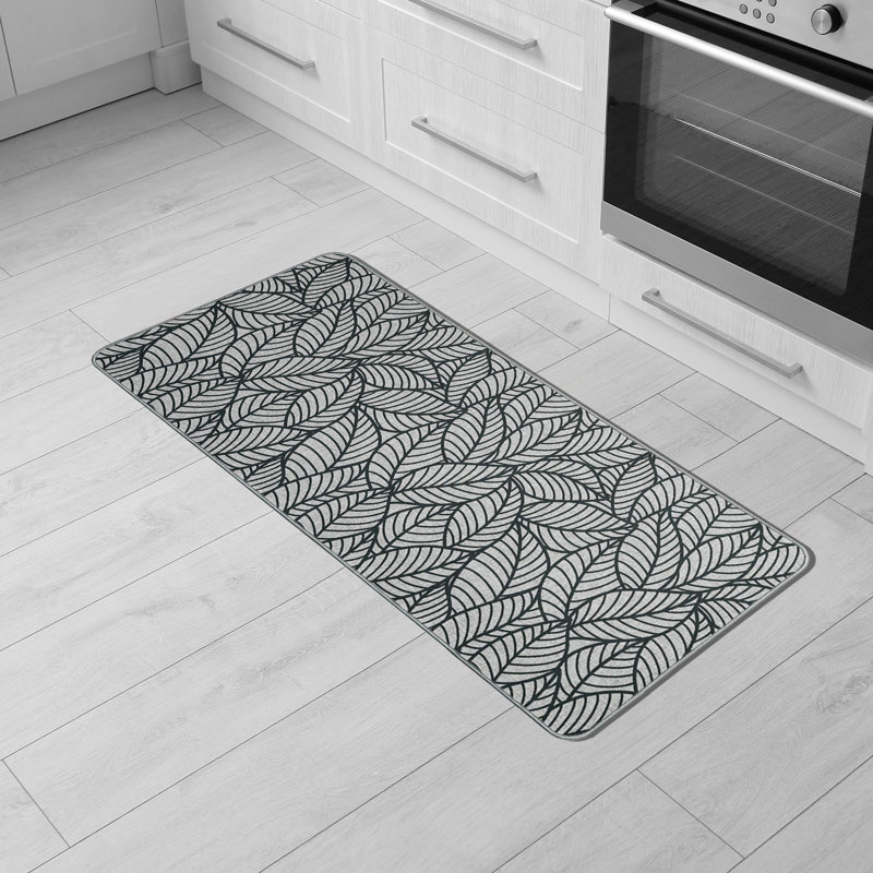 Tapis de cuisine Jungle, Noir