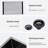 Gunmetal Black Undermount Kitchen Basin 15"X17"X10", 16G Stainless Steel, Finish, Condensation Prevention 15"X17"X10" Sink, To Scratches, Included Drain Assembly And Drying Rack