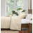 Brooklyn Loom Matte Cotton Velvet Wavy Square Stitch Quilt Set-118624099-118624101