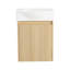 Rangement de salle de bain, ensemble de meuble-lavabo simple pour petit espace de salle de bain-106834843