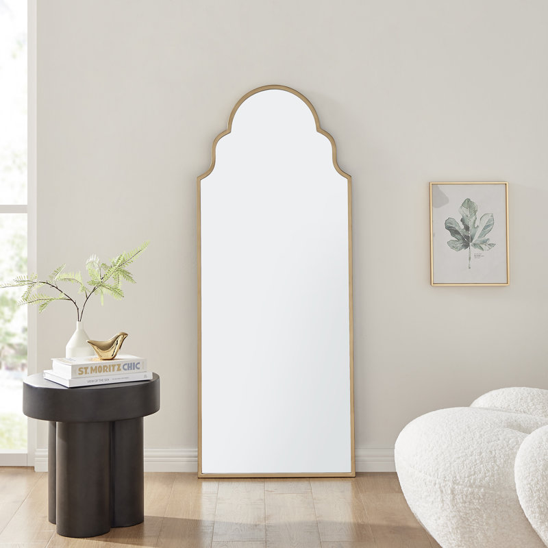 Miroir pleine grandeur Azlaan Moroccan, Or