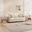 2 tables de chevet avec table d'appoint et tablette de rangement coulissante-1213706619