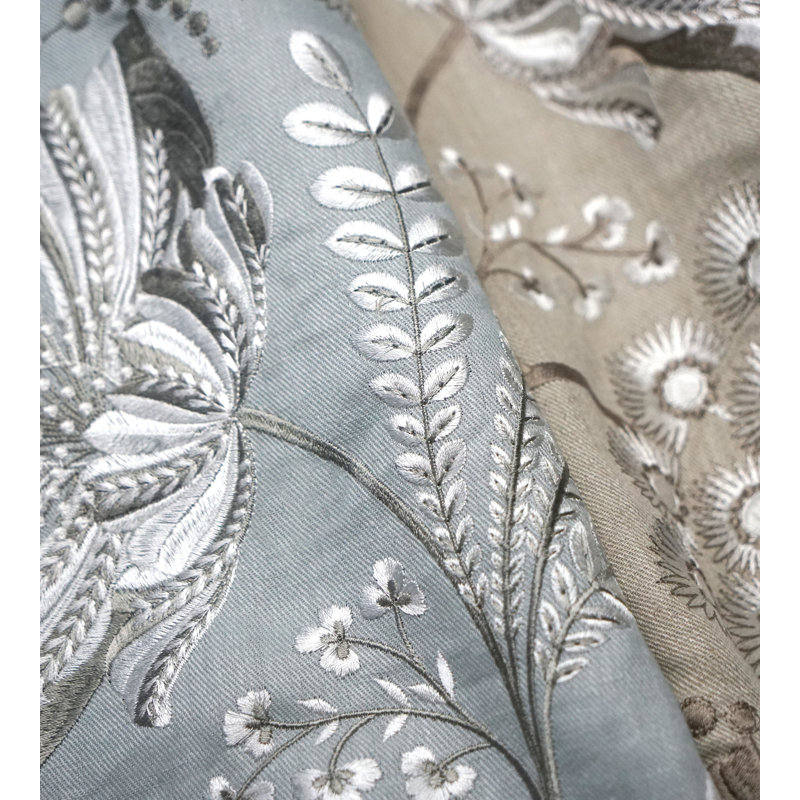 Norden Annelise Embroidery Fabric, Skylight