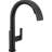 Delta Keele Matte Black Kitchen Faucet with Pull Down Sprayer, Modern Single Hole Kitchen Sink Faucet, Single Handle, Matte Black-50778088
