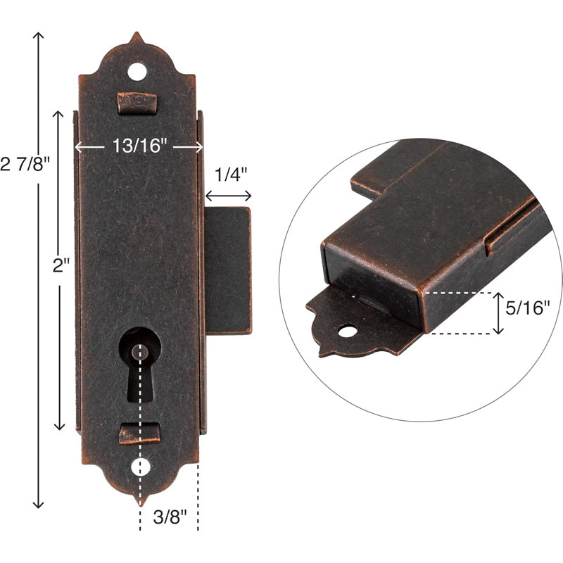 Lock with Skeleton Key