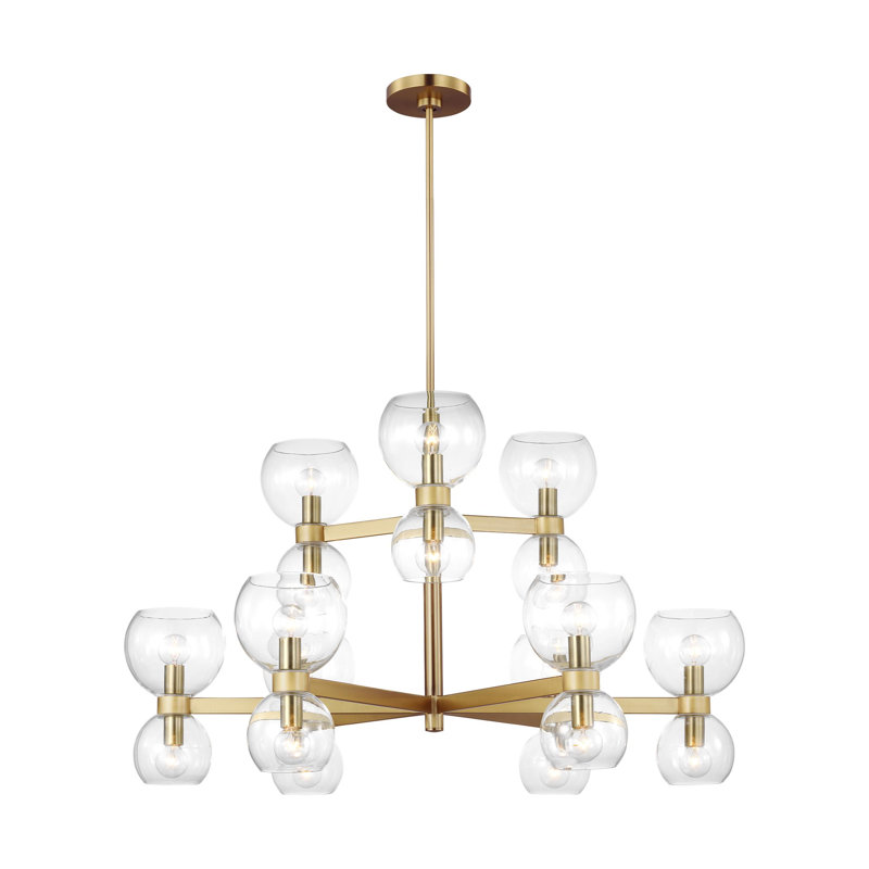 Londyn 18 - Light Chandelier, Clear