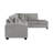 Mulrey 109.5" Modern & Contemporary Microfiber 2-Piece Sectional Sofa with Flexible Reversible Chaise Configuration, Premium High-Density Foam over Pocket Coils Comfort-1068599239
