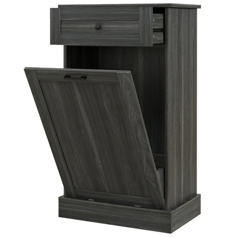 Trash Cabinet,Storage Cabinet(Trash Can Not Included)