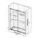 66-72 In. W X 76 In. H Double Sliding Frameless Shower Door With 3/8 In. (10 Mm) Tempered Glass