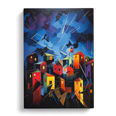 Thunderstorm Cubism - Print