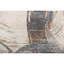 Hand Knotted Abstract Area Rug in Ivory/Brown/Gray-1260440631