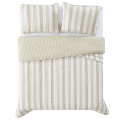 Aiden Stripe Quilt Set