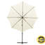 Braylen 300cm Lighted Cantilever Parasol-1658951041