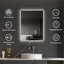 Miroir mural sans cadre Naliyah-205950764