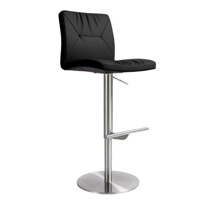 Tabouret ajustable en cuir Lowgan